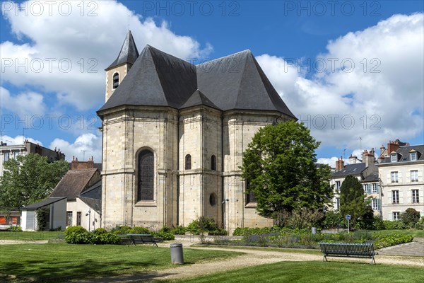 Nevers. The Church of Saint Peter. Nievre departement. Bourgogne Franche Comte. France