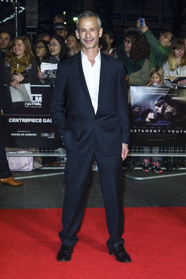 Director James Kent attends the TESTAMENT OF YOUTH WORLD PREMIERE at The BFI London Film Festival centrepiece Gala supported by The Mayor of London on 14.10.2014 at ODEON Leicester Square
