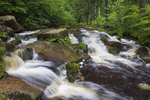 Untere Bodewasserfall