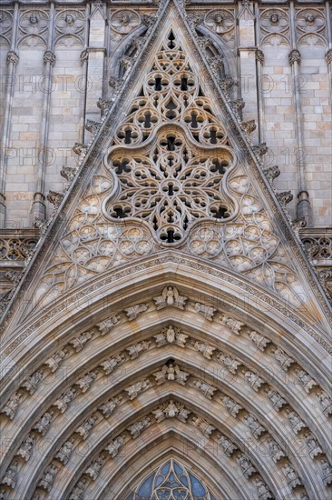 Detail of the facade