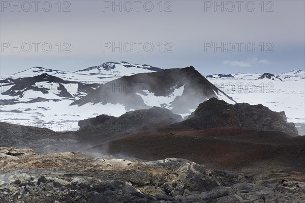 Fumaroles at Leirhnjukur