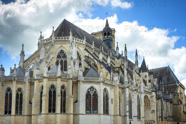 Nevers. Cathedral Saint Cyr and Sainte-Julitte. Nievre department. Bourgogne Franche Comte. France