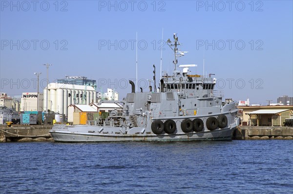 US Army Tugboat Lt-801 at Yokohama port Kanagawa Japan Asia