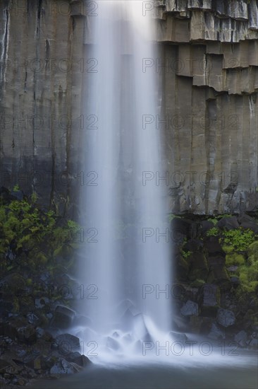 Basalt columns and Svartifoss