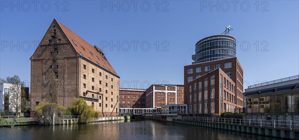 Rehabilitation Clinic at Tegel Harbour Basin in Berlin Reinickendorf