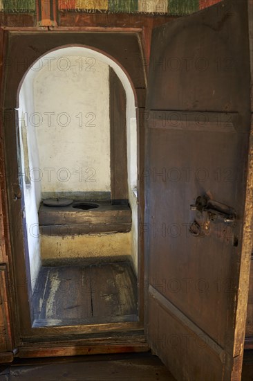 Medieval loo at Hohensalzburg Fortress