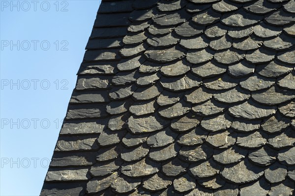 Traditional slate roof