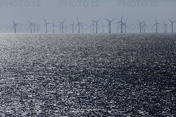 Offshore wind farm off the island of Fehmarn