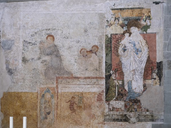 Frescoes in the Minster of St. Mary and St. Mark
