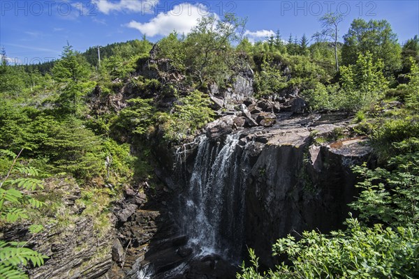 Victoria Falls in Slattadale Forest