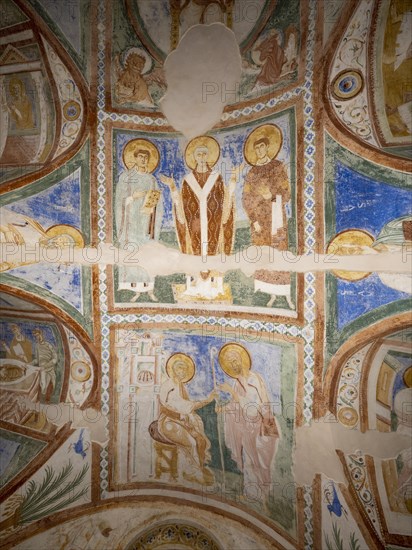 Crypt of frescoes with motifs from the life of Jesus Christ and St. Hermagoras