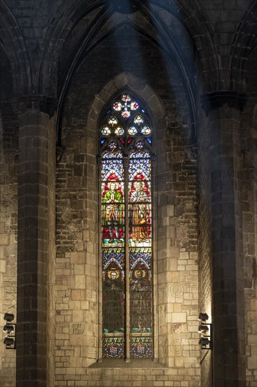 Stained glass window