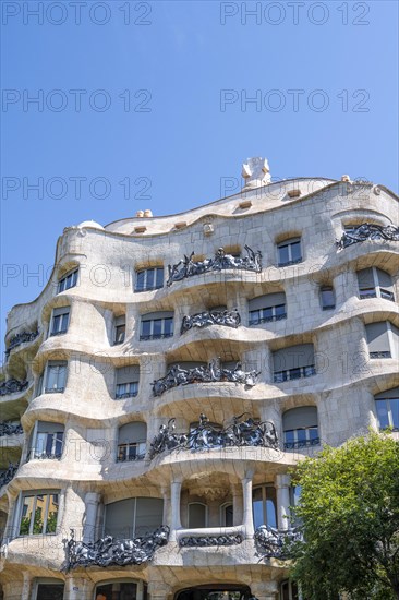 Facade of Casa Mila