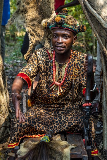 Tribal chief of the Yaka tribe