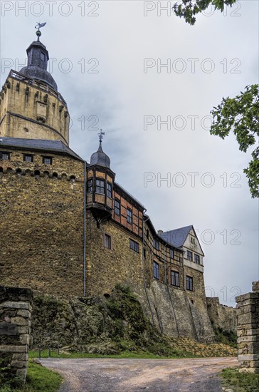 Falkenstein Castle in the Harz Mountains