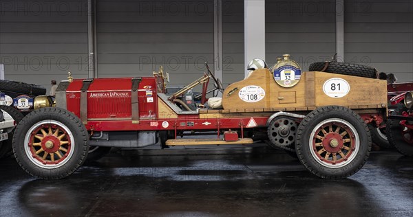 American La France vintage racing car