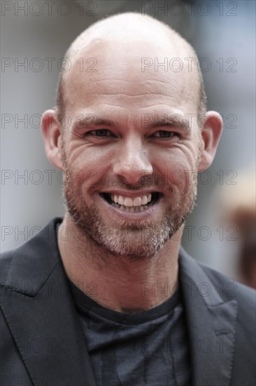 Ex-Gladiator Hunter attends the World Premiere of The Expendables 3 on 04.08.2014 at ODEON Leicester Square