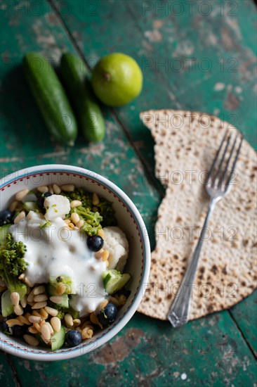 Salad with broccoli