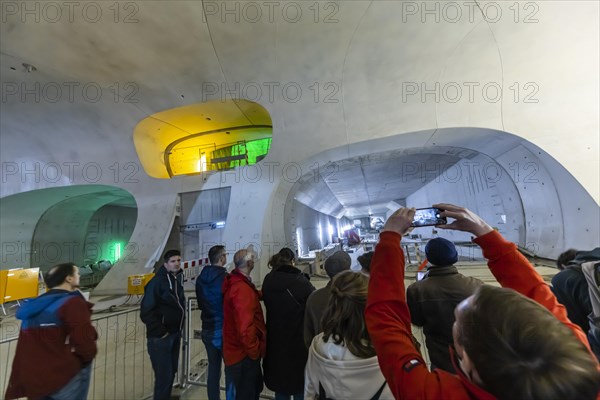 Construction site open days at the new main station