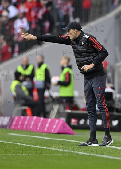 Coach Thomas Tuchel FC Bayern Munich FCB on the sidelines