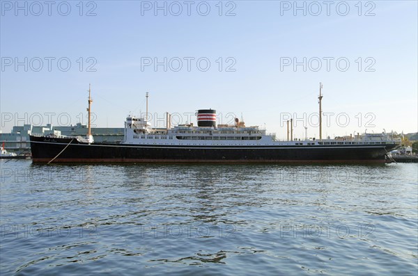 Museum ship Hikawa Maru at Yamashita-koen park Yokohama port Japan Asia