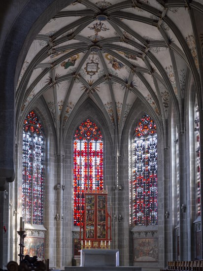 High altar in the Minster of St. Mary and St. Mark