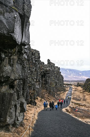 Thingvellir National Park in the south-east of Iceland