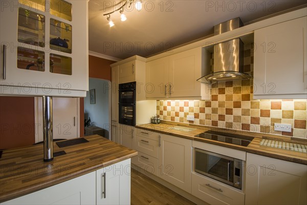 Modern kitchen in a typical three bedroomed