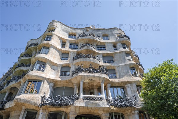 Facade of Casa Mila