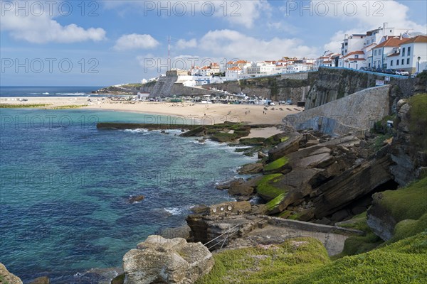 Cliff and beach