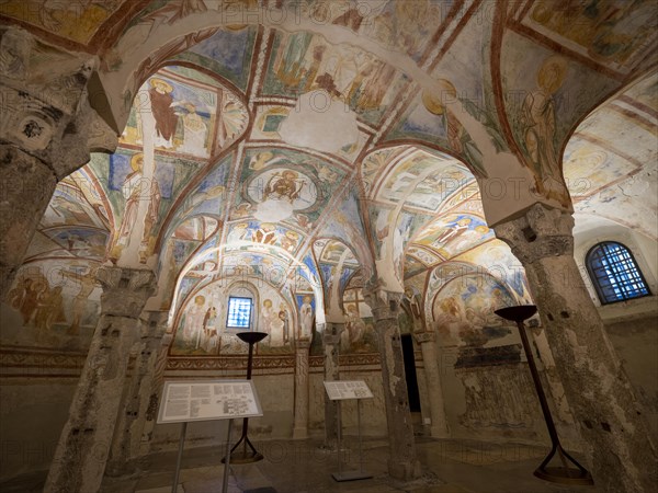 Crypt of frescoes with motifs from the life of Jesus Christ and St. Hermagoras