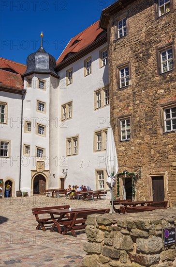 Parts of the building complex of Heldrungen Castle and Fortress