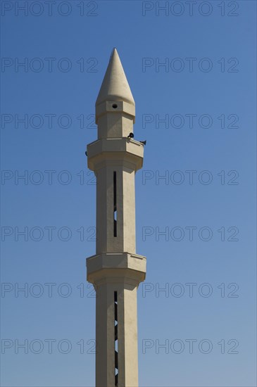 Mosque minaret in Saida Lebanon Middle East