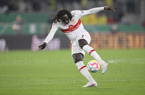 Goal kick Action Goal chance Tanguy Coulibaly VfB Stuttgart