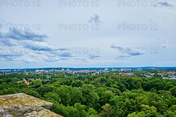 Picturesque view from the Belvedere on the Pfingstberg