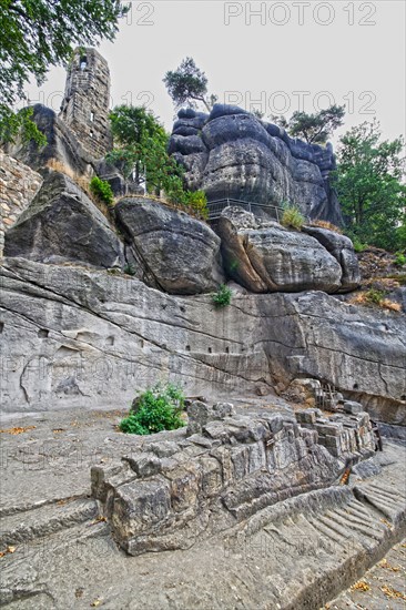 Landscape in the Zittau Mountains