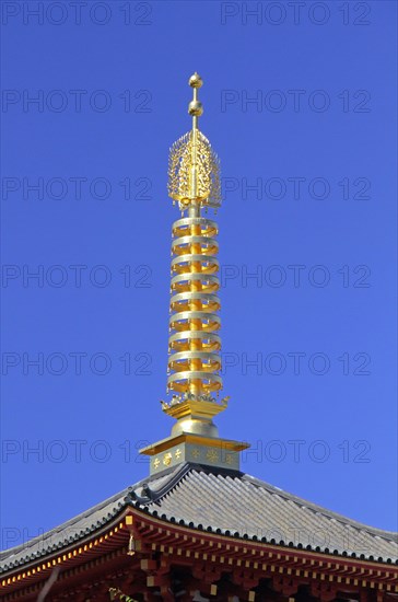 Takahata Fudo temple five story pagoda Tokyo Japan