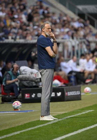 Coach Pellegrino Matarazzo TSG 1899 Hoffenheim on the sidelines