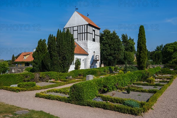 Freestanding bell tower of the Ny Kirke