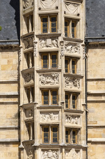 Nevers. The ducal palace was the home of the lords of the Nievre region