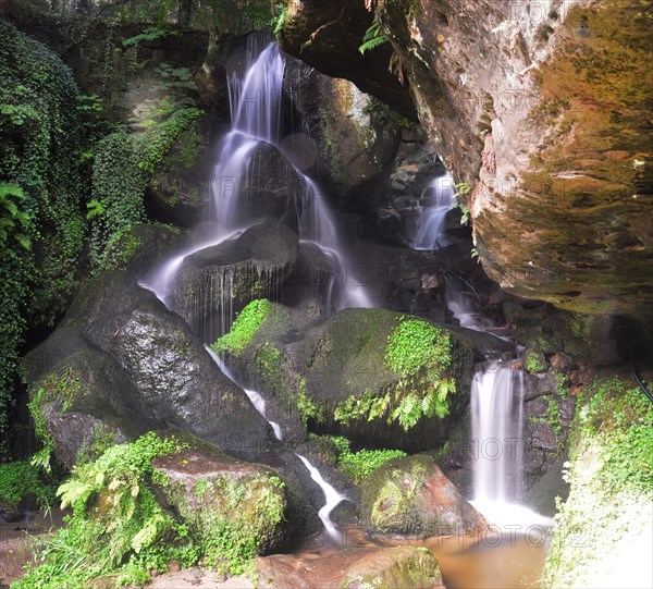 The Elbe Sandstone Mountains in Saxony are characterised by bizarre rock formations and are a popular tourist and hiking area