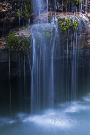 Creek in the Maligne Canyon