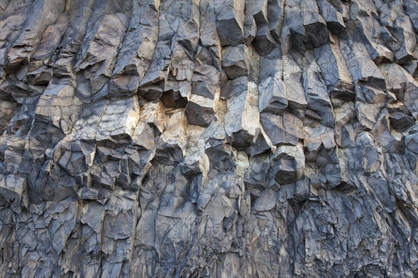 Hexagonal basalt columns