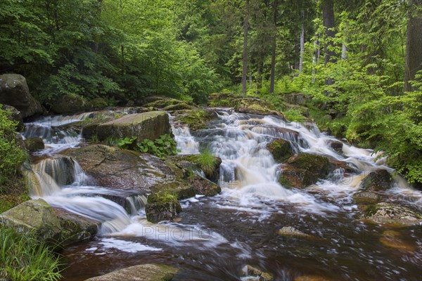 Untere Bodewasserfall