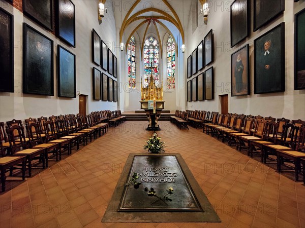 St. Thomas Church with the tomb of Johann Sebastian Bach