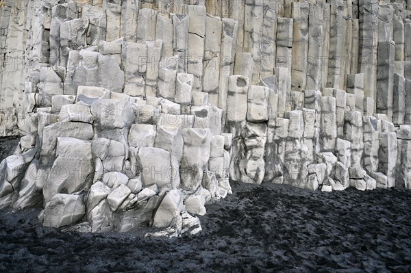 Reynisfjara Black Sand Beach on the South Coast of Iceland