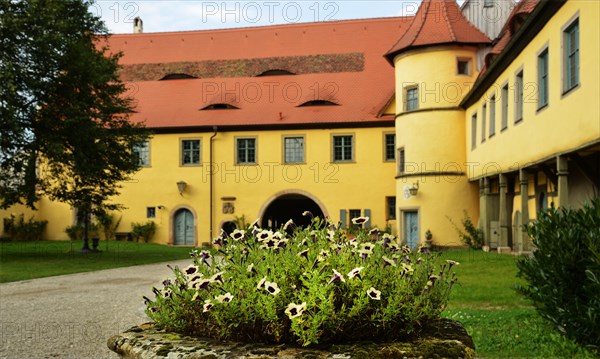 The Adelsdorf Castle on 4.08.2017 in Adelsdorf near Nuremberg