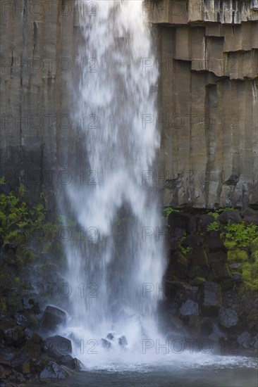 Basalt columns and Svartifoss