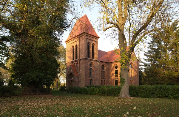 Village church of Gross-Ziethen