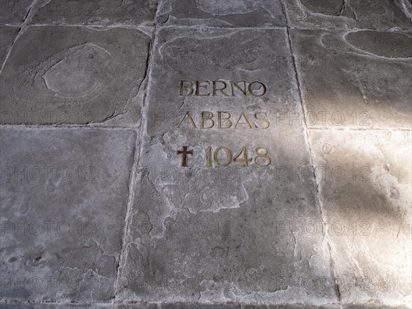 Gravestone of Abbot Berno von Reichenau